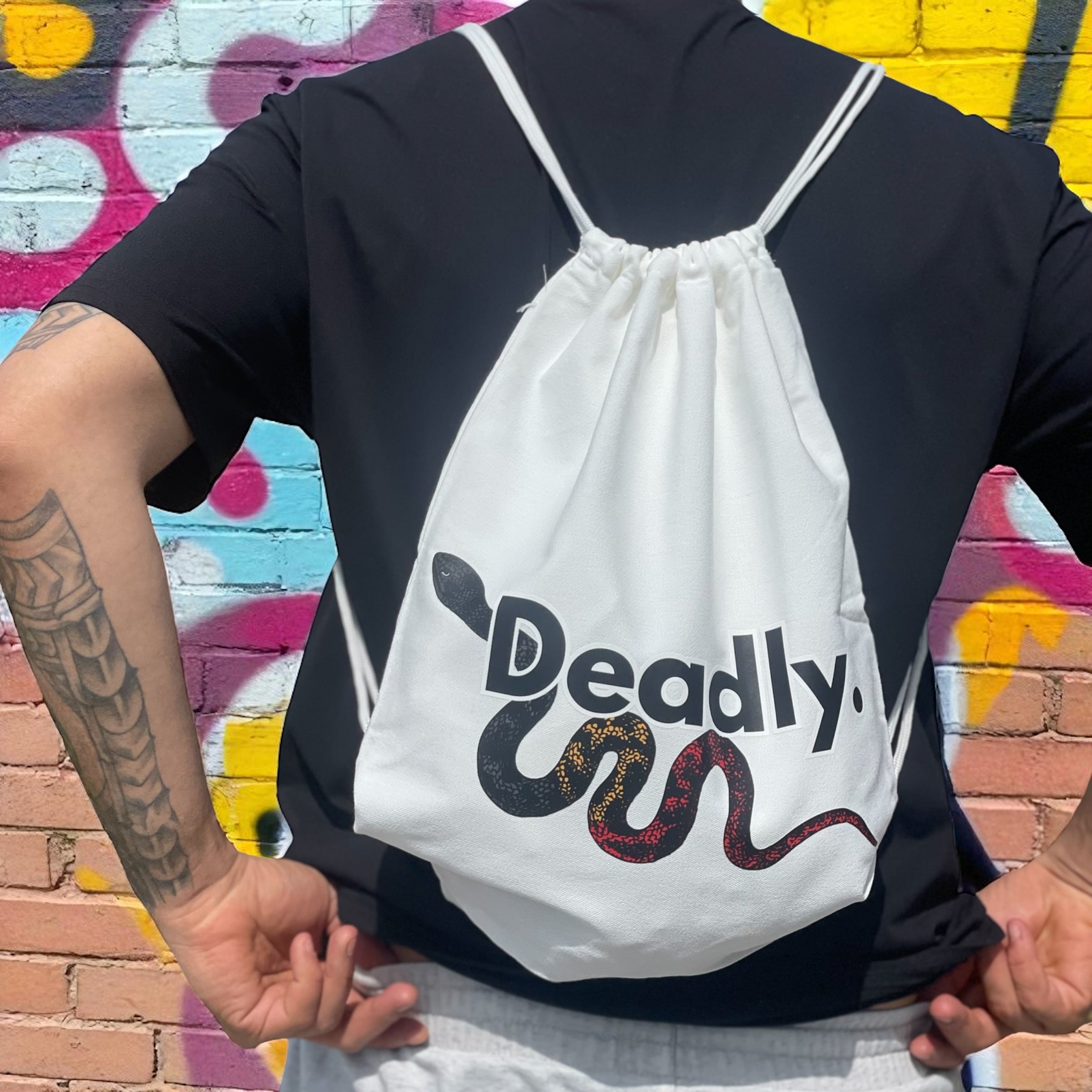 Deadly Drawstring bag