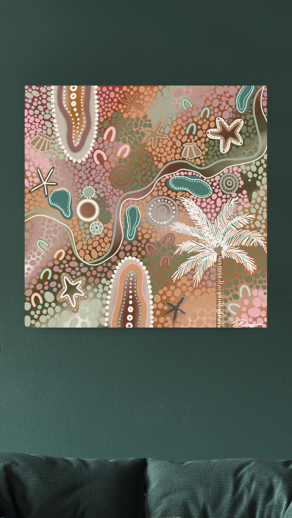 “Coastal waters” canvas prints