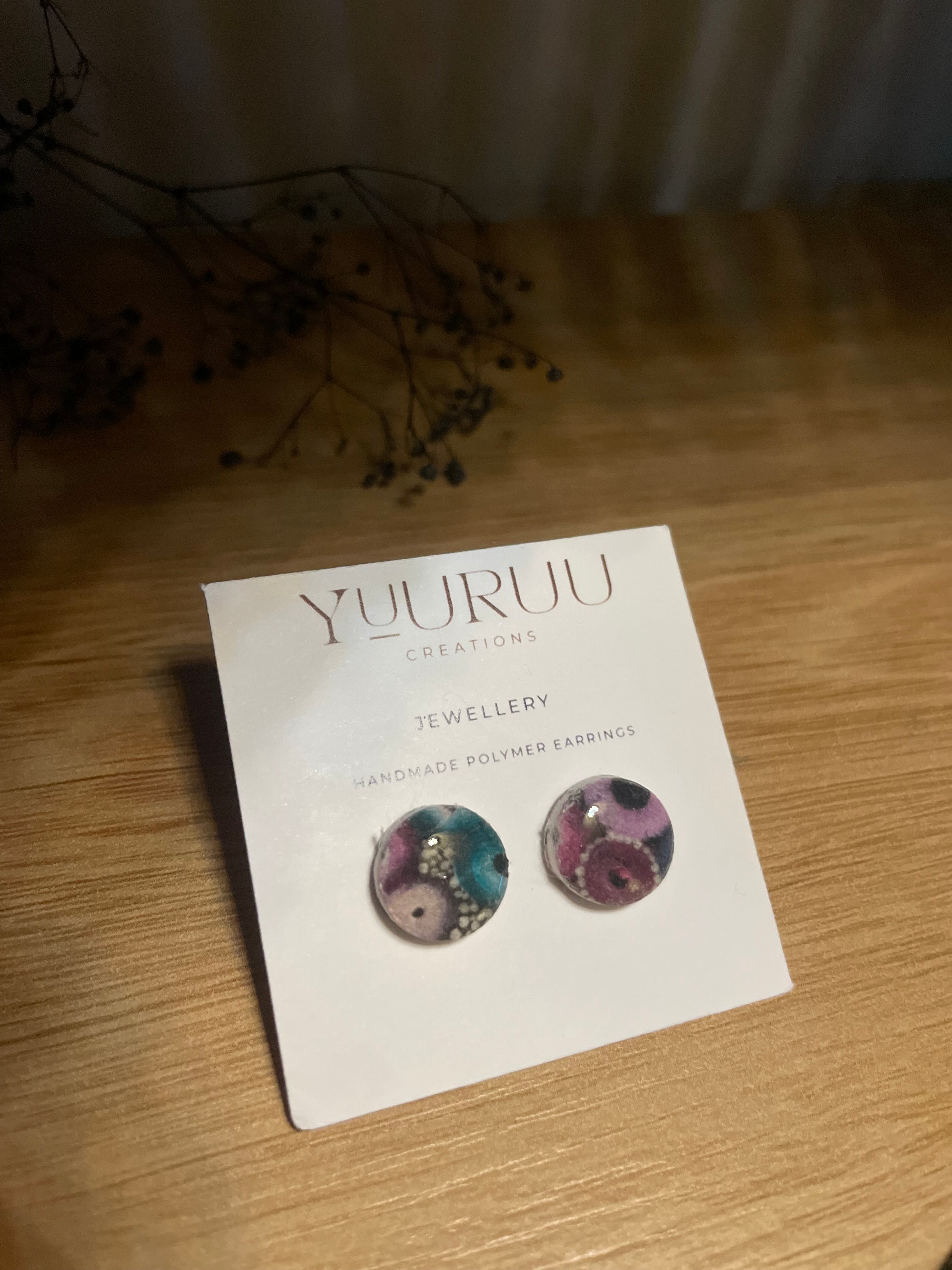‘Wumba’ circle earrings