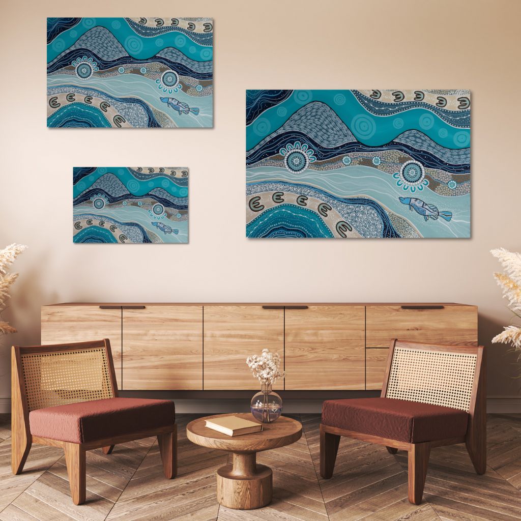 ‘Fresh water rivers’ canvas prints