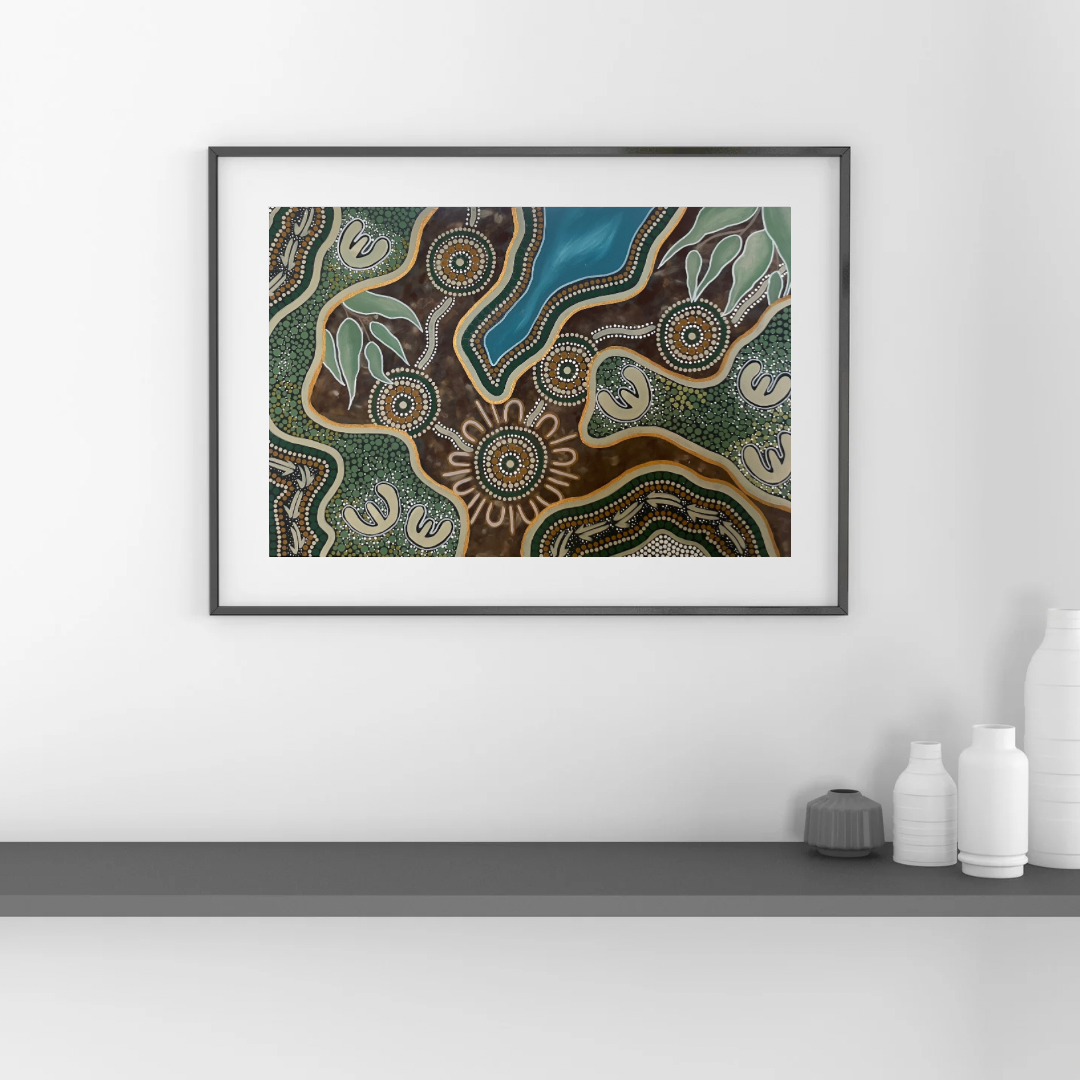 "Wiradjuri country" print